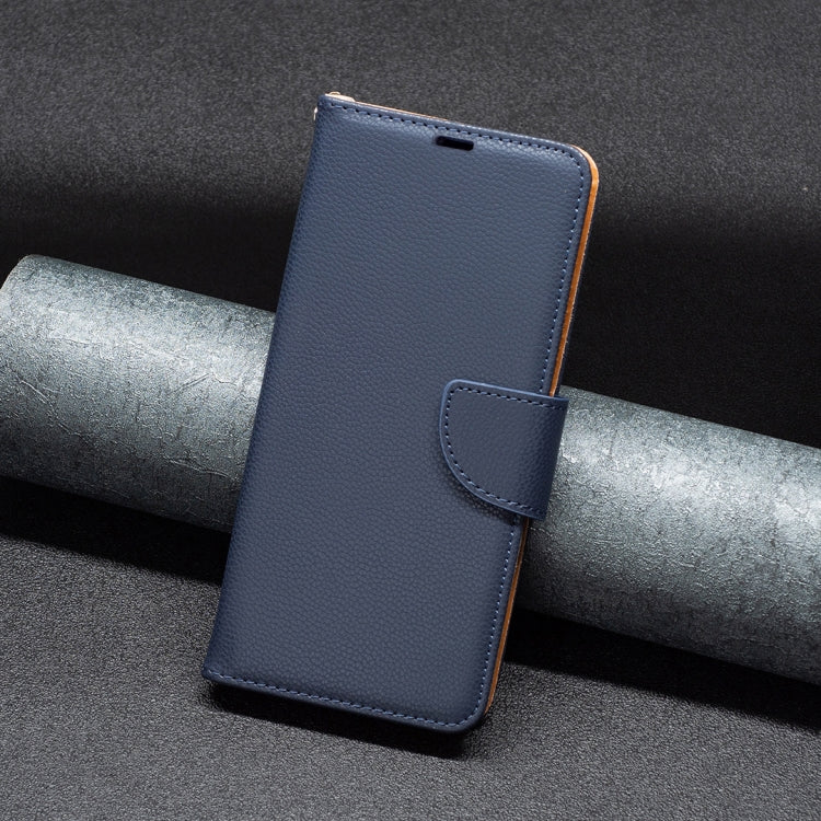 For Samsung Galaxy S25+ 5G Litchi Texture Pure Color Flip Leather Phone Case(Blue) - Galaxy S25+ 5G Cases by PMC TechLife | Online Shopping South Africa | PMC TechLife | Buy Now Pay Later Mobicred