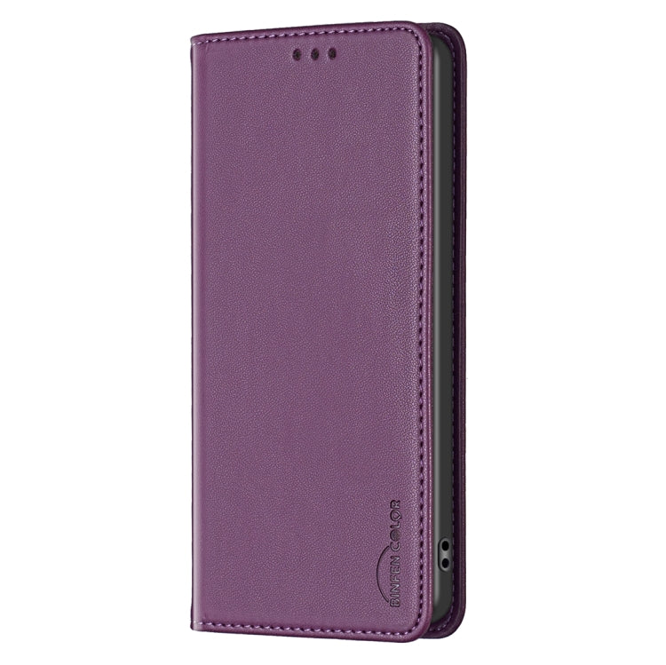 For Samsung Galaxy S25 Ultra 5G Magnetic Leather Phone Case(Dark Purple) - Galaxy S25 Ultra 5G Cases by PMC Jewellery | Online Shopping South Africa | PMC Jewellery | Buy Now Pay Later Mobicred