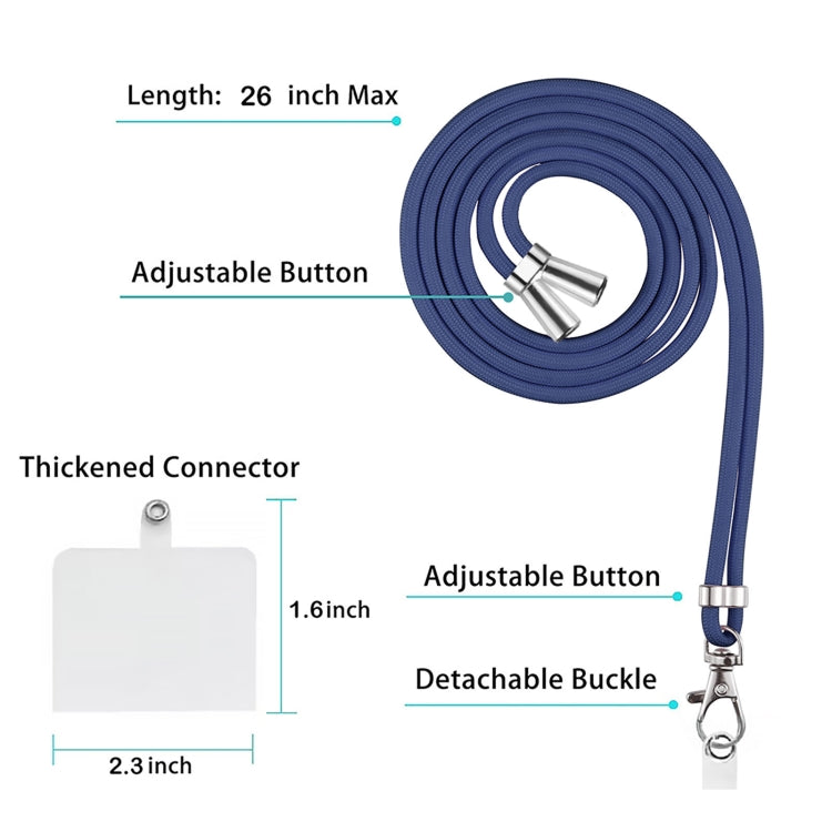 For Samsung Galaxy S25 Ultra 5G Electroplating Marble Dual-side IMD Phone Case with Lanyard(Blue 018) - Galaxy S25 Ultra 5G Cases by PMC Jewellery | Online Shopping South Africa | PMC Jewellery | Buy Now Pay Later Mobicred