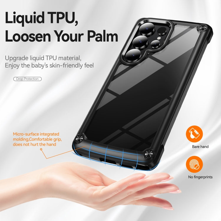 For Samsung Galaxy S25 Ultra 5G TPU + PC Lens Protection Phone Case(Black) - free shipping - PMC Jewellery - Order now!