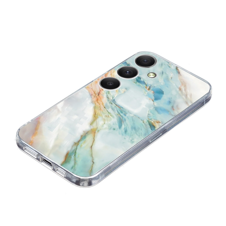 For Samsung Galaxy S25+ 5G Colorful Painting Pattern TPU Phone Case(Marble) - Galaxy S25+ 5G Cases by PMC Jewellery | Online Shopping South Africa | PMC Jewellery | Buy Now Pay Later Mobicred