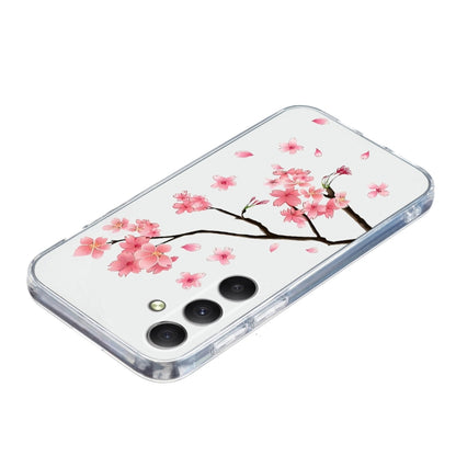 For Samsung Galaxy S25+ 5G Colorful Painting Pattern TPU Phone Case(Plum Blossom) - Galaxy S25+ 5G Cases by PMC Jewellery | Online Shopping South Africa | PMC Jewellery | Buy Now Pay Later Mobicred