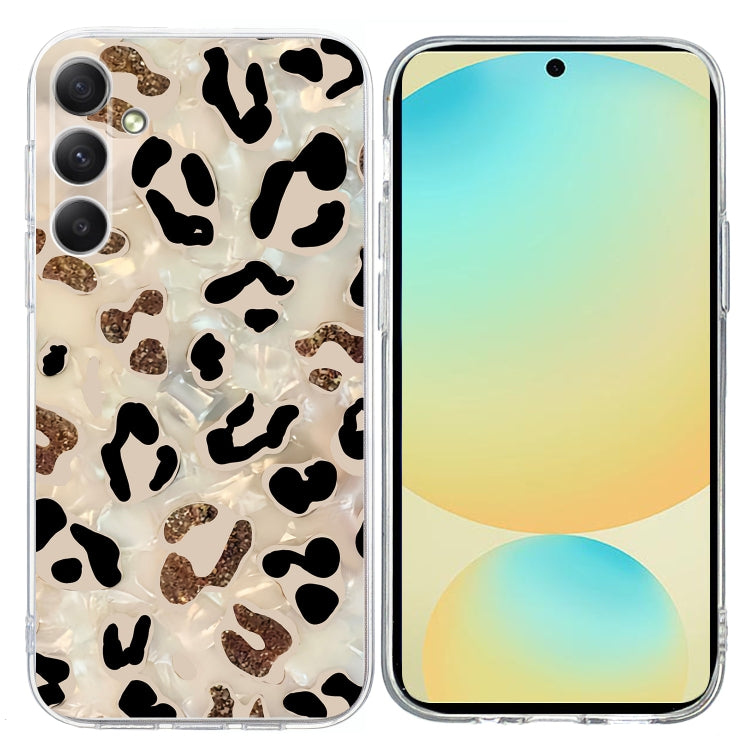 For Samsung Galaxy S25 FE 5G Colorful Painting Pattern TPU Phone Case(Leopard) - Galaxy Phone Cases by PMC Jewellery | Online Shopping South Africa | PMC Jewellery | Buy Now Pay Later Mobicred