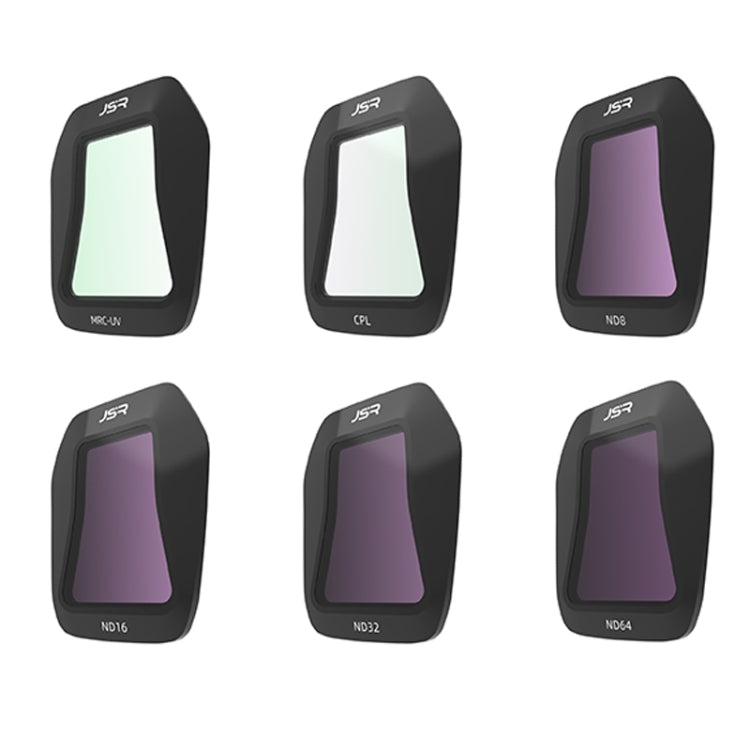 For DJI Air 3S JSR CB Series Drone Lens Filter, Filter:6 in 1 ND8-64 CPL STAR - free shipping - PMC TechLife - Order now!