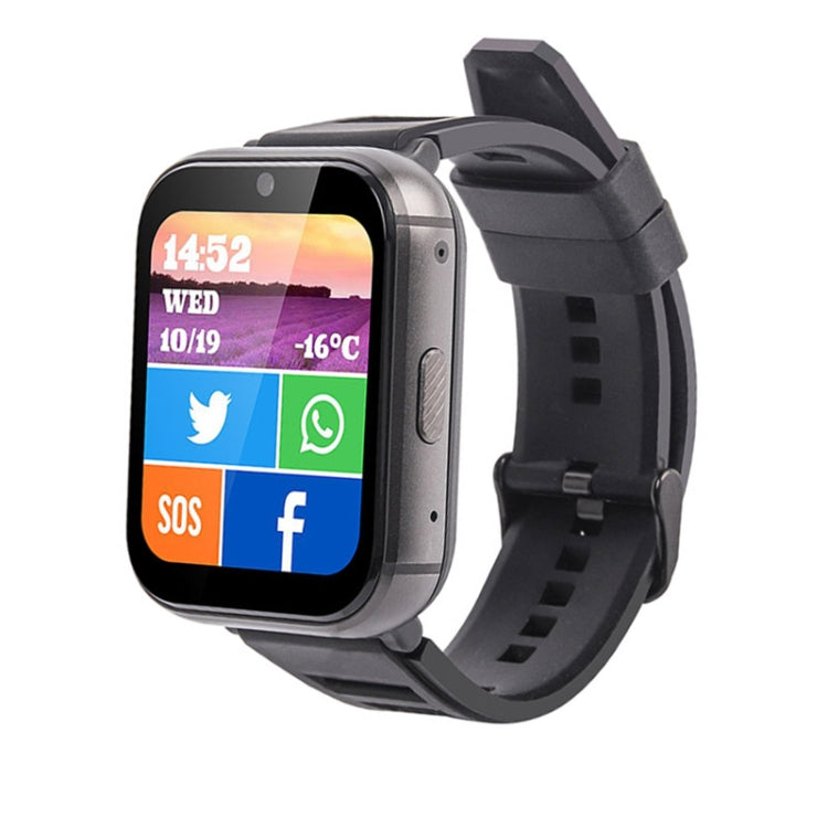 UNIWA DM66 4G Calling Smart Watch, 4GB+64GB, 1.99 inch IPS Screen Android 9.0 Support WiFi GPS(Black) - free shipping - PMC TechLife - Order now!
