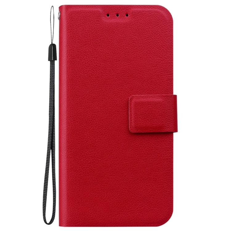 For Samsung Galaxy S25 Ultra 5G Ultra-thin Voltage Magnetic Buckle Leather Phone Case(Red) - Galaxy S25 Ultra 5G Cases by PMC TechLife | Online Shopping South Africa | PMC TechLife | Buy Now Pay Later Mobicred