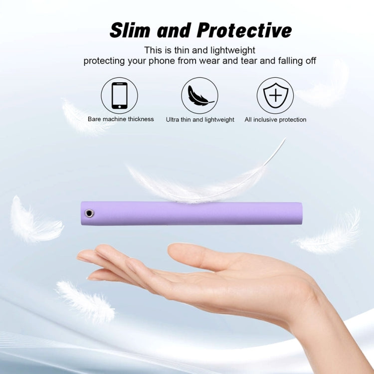 For Samsung Galaxy S25 Ultra 5G Ultra-thin Voltage Magnetic Buckle Leather Phone Case(Purple) - Galaxy S25 Ultra 5G Cases by PMC TechLife | Online Shopping South Africa | PMC TechLife | Buy Now Pay Later Mobicred
