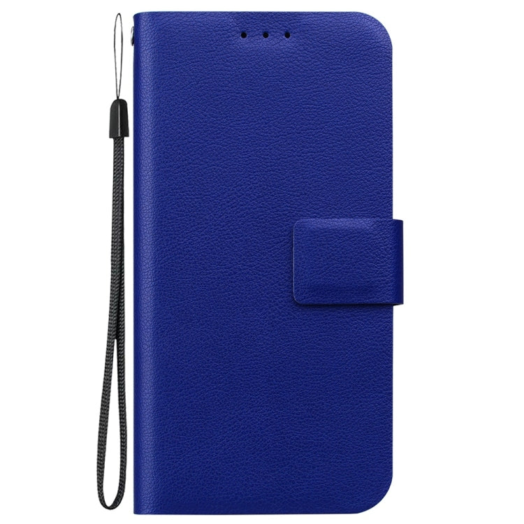 For Samsung Galaxy S25 Ultra 5G Ultra-thin Voltage Magnetic Buckle Leather Phone Case(Blue) - Galaxy S25 Ultra 5G Cases by PMC TechLife | Online Shopping South Africa | PMC TechLife | Buy Now Pay Later Mobicred