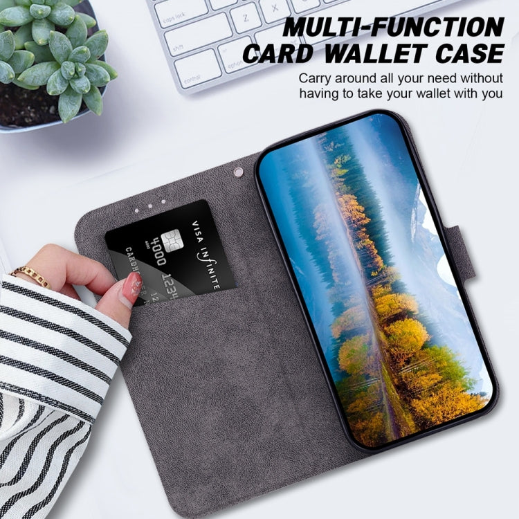 For Samsung Galaxy S25+ 5G Ultra-thin Voltage Magnetic Buckle Leather Phone Case(Purple) - Galaxy S25+ 5G Cases by PMC TechLife | Online Shopping South Africa | PMC TechLife | Buy Now Pay Later Mobicred