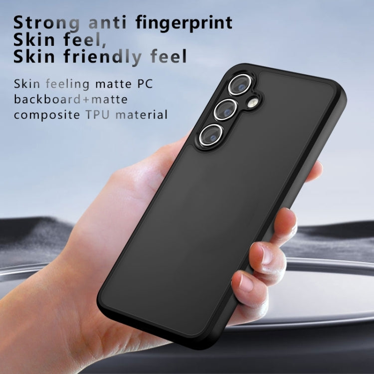 For Samsung Galaxy S25+ 5G Armor Precise Hole PC Hybrid TPU Phone Case(Transparent) - Galaxy S25+ 5G Cases by PMC Jewellery | Online Shopping South Africa | PMC Jewellery | Buy Now Pay Later Mobicred