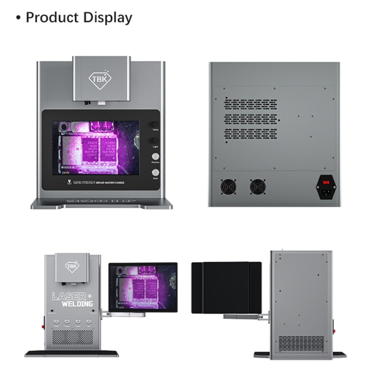 TBK 2203 Smart Infrared Laser Thermostatic Welding Machine with HD Camera, Plug:AU Plug(Built-in LCD) - free shipping - PMc TechLife - Order now!