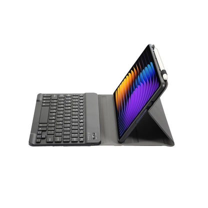 For Xiaomi Pad 7 / 7 Pro 11.2 inch A0N13 Ultra-thin Detachable Bluetooth Keyboard Leather Tablet Case(Black) - Others Keyboard by PMC Jewellery | Online Shopping South Africa | PMC Jewellery | Buy Now Pay Later Mobicred