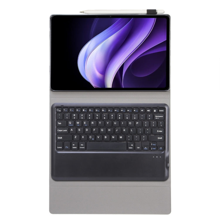 For vivo Pad3 12.1 inch AV10 TPU Ultra-thin Detachable Bluetooth Keyboard Leather Case(Black) - Others Keyboard by PMC Jewellery | Online Shopping South Africa | PMC Jewellery | Buy Now Pay Later Mobicred