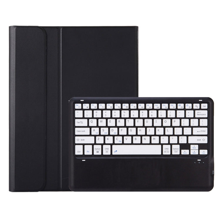 For vivo Pad3 12.1 inch AV10 TPU Ultra-thin Detachable Bluetooth Keyboard Leather Case(Black + White) - Others Keyboard by PMC Jewellery | Online Shopping South Africa | PMC Jewellery | Buy Now Pay Later Mobicred