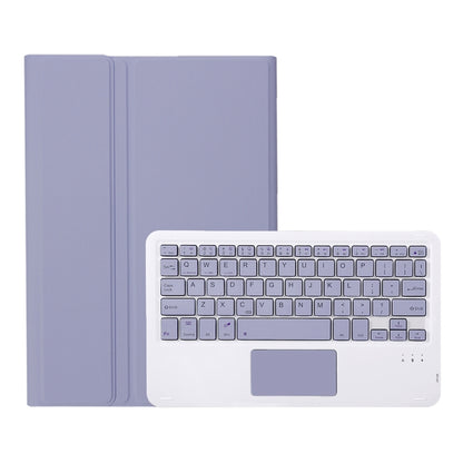 For Huawei MatePad SE 10.4 AH13-A Ultra-thin Detachable Bluetooth Keyboard Leather Tablet Case with Touchpad(Lavender White) - Others Keyboard by PMC Jewellery | Online Shopping South Africa | PMC Jewellery | Buy Now Pay Later Mobicred