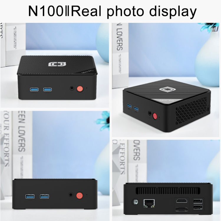 Jumper N100 II Mini PC, Intel 12th Generation Alder Lake-N N100 Quad-core 3.4GHz, RAM: 8GB, ROM: 256GB, Support HDMI(US Plug) - free shipping - PMc TechLife - Order now!