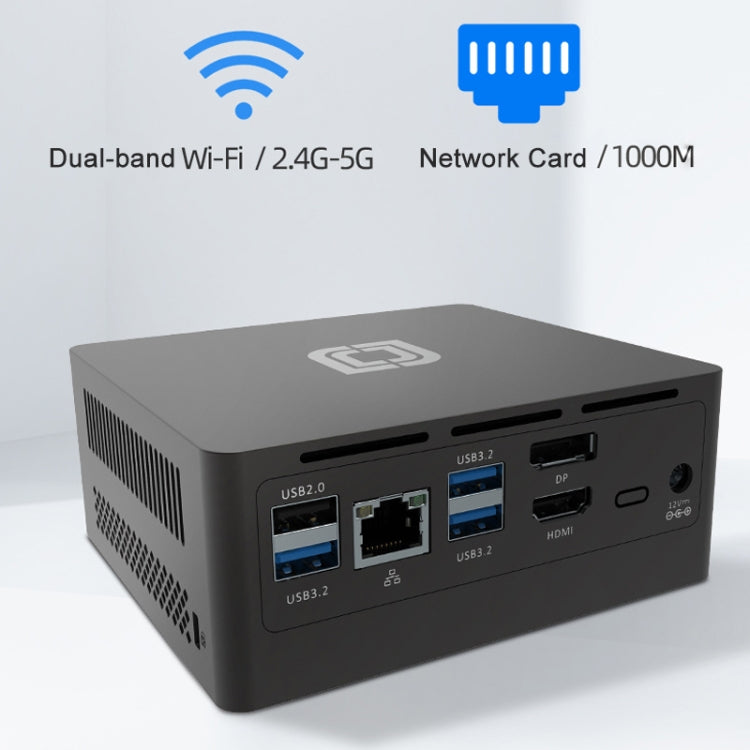 Jumper N305Hi Mini PC, Intel Alder Lake-N i3-N305 Octa-core 3.8GHz, RAM: 16GB, ROM: 512GB(US Plug) - free shipping - PMc TechLife - Order now!