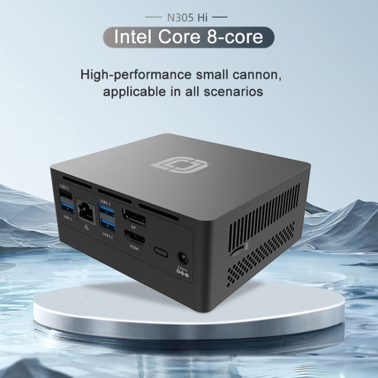 Jumper N305Hi Mini PC, Intel Alder Lake-N i3-N305 Octa-core 3.8GHz, RAM: 16GB, ROM: 512GB(US Plug) - free shipping - PMc TechLife - Order now!