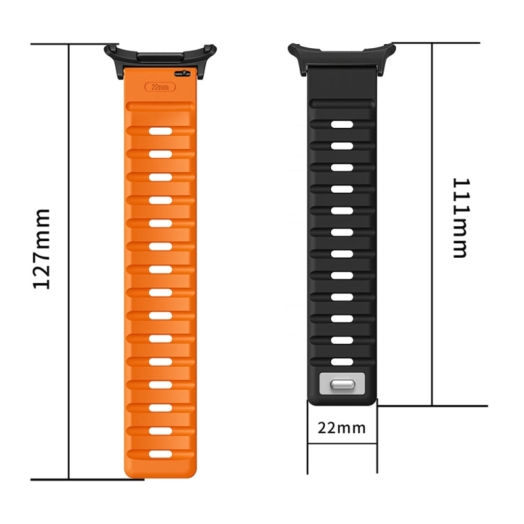 For Samsung Galaxy Watch Ultra 47mm / Ultra 2025 Magnetic Silicone Watch Band(Starlight+Silver) - free shipping - PMC TechLife - Order now!