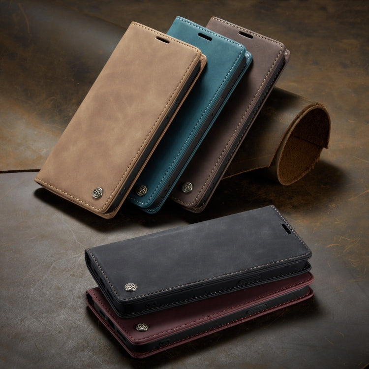 For OnePlus Nord CaseMe-013 Multifunctional Retro Frosted Horizontal Flip Leather Case with Card Slot & Holder & Wallet(Wine Red) - OnePlus Cases by CaseMe | Online Shopping South Africa | PMC TechLife | Buy Now Pay Later Mobicred