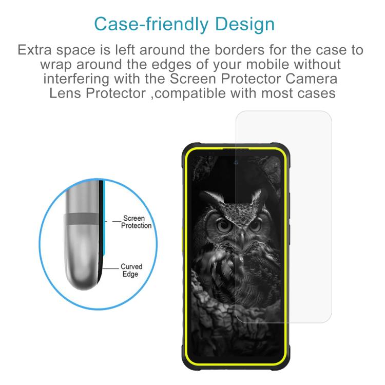 For Ulefone Armor X31 Pro 50pcs 3D 0.3mm Fine Hole High Aluminum Tempered Glass Film - Ulefone Tempered Glass by PMC TechLife | Online Shopping South Africa | PMC TechLife | Buy Now Pay Later Mobicred