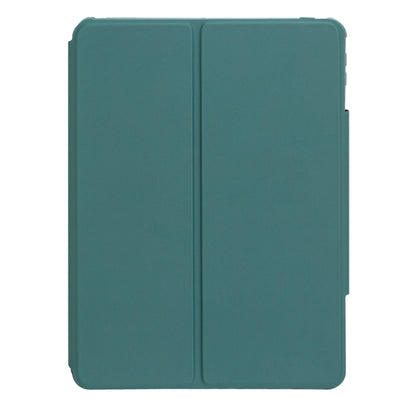 For iPad Pro 11 2024 L13-BS 360 Rotation Acrylic Transparent Bluetooth Keyboard Leather Case with Backlight(Green) - For iPad Pro by PMC Jewellery | Online Shopping South Africa | PMC Jewellery | Buy Now Pay Later Mobicred