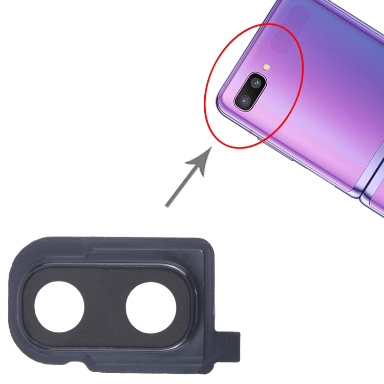 For Samsung Galaxy Z Flip SM-F700F 10pcs Rear Camera Lens Cover(Black) - free shipping - PMc TechLife - Order now!