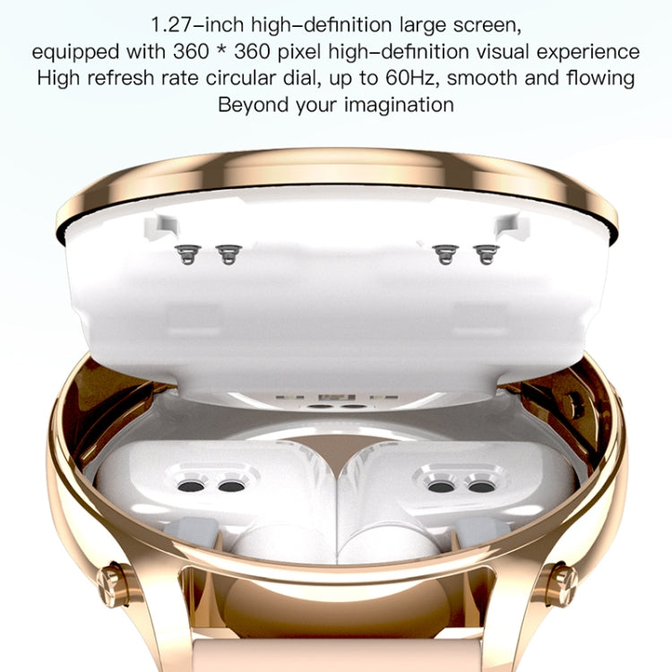 X17 mini 1.27 inch IP67 Waterproof 2 in 1 Bluetooth Earphone Smart Watch(Black) - free shipping - PMC TechLife - Order now!