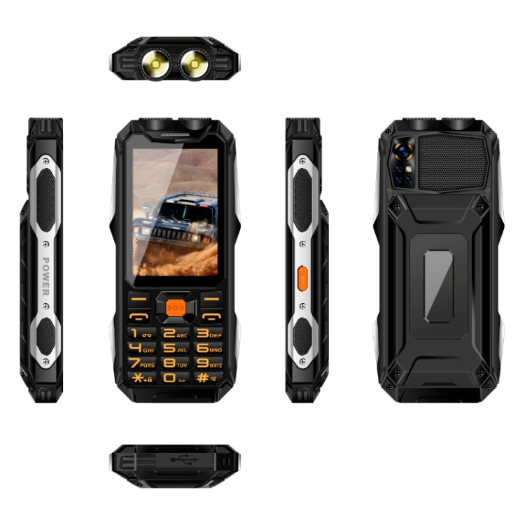 Q9-1 4G Elder Keypad Rugged Phone, 3.5 inch, 4500mAh, 21 Keys, SOS, FM, Network: 4G, Dual SIM(Green) - free shipping - PMC Jewellery - Order now!