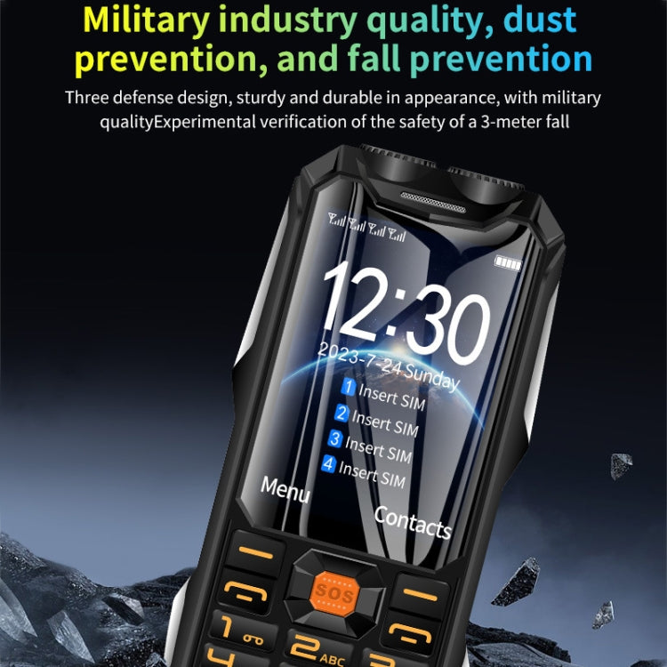 Q9-1 4G Elder Keypad Rugged Phone, 3.5 inch, 4500mAh, 21 Keys, SOS, FM, Network: 4G, Dual SIM(Green) - free shipping - PMC Jewellery - Order now!