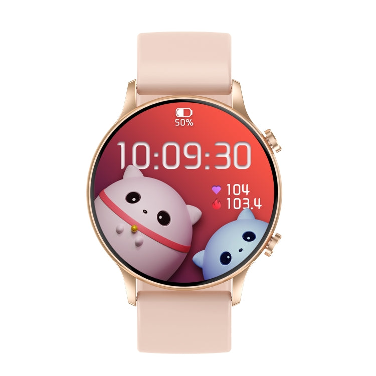 CY19 1.32 inch AMOLED Screen Silicone Strap Smart Watch, Blood Oxygen/Blood Pressure/Heart Rate(Pink) - Smart Watches by PMC TechLife | Online Shopping South Africa | PMC TechLife | Buy Now Pay Later Mobicred