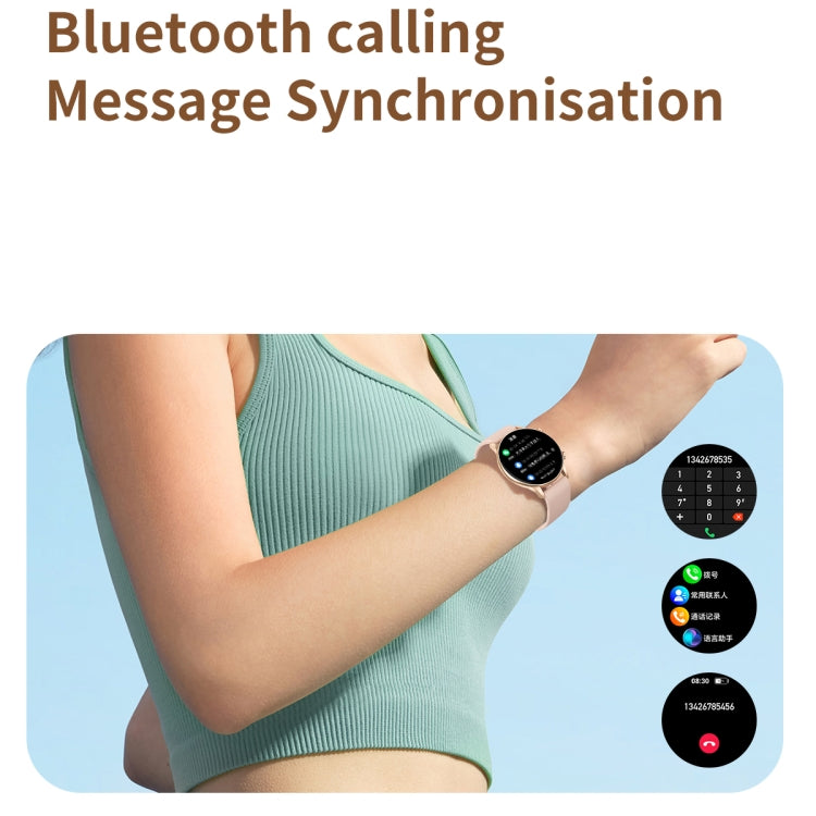 CY19 1.32 inch AMOLED Screen Silicone Strap Smart Watch, Blood Oxygen/Blood Pressure/Heart Rate(Pink) - Smart Watches by PMC TechLife | Online Shopping South Africa | PMC TechLife | Buy Now Pay Later Mobicred