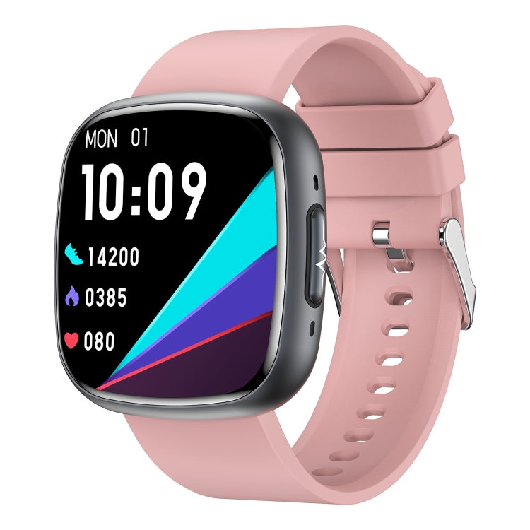 ET593 1.75 inch IPS Square Screen Smart Watch, ECG Electrocardiogram / Blood Sugar Monitoring(Pink) - Smart Watches by PMC TechLife | Online Shopping South Africa | PMC TechLife | Buy Now Pay Later Mobicred