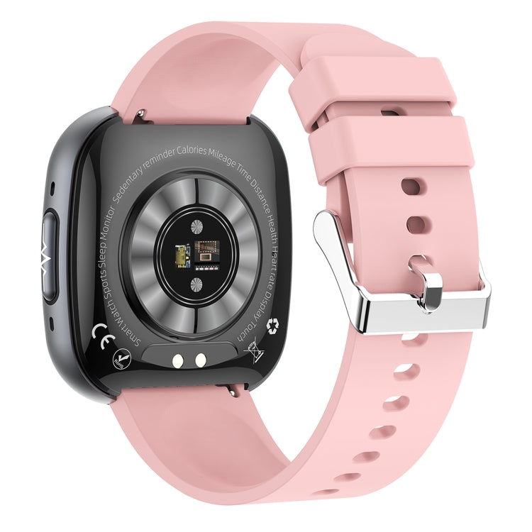 ET593 1.75 inch IPS Square Screen Smart Watch, ECG Electrocardiogram / Blood Sugar Monitoring(Pink) - Smart Watches by PMC TechLife | Online Shopping South Africa | PMC TechLife | Buy Now Pay Later Mobicred