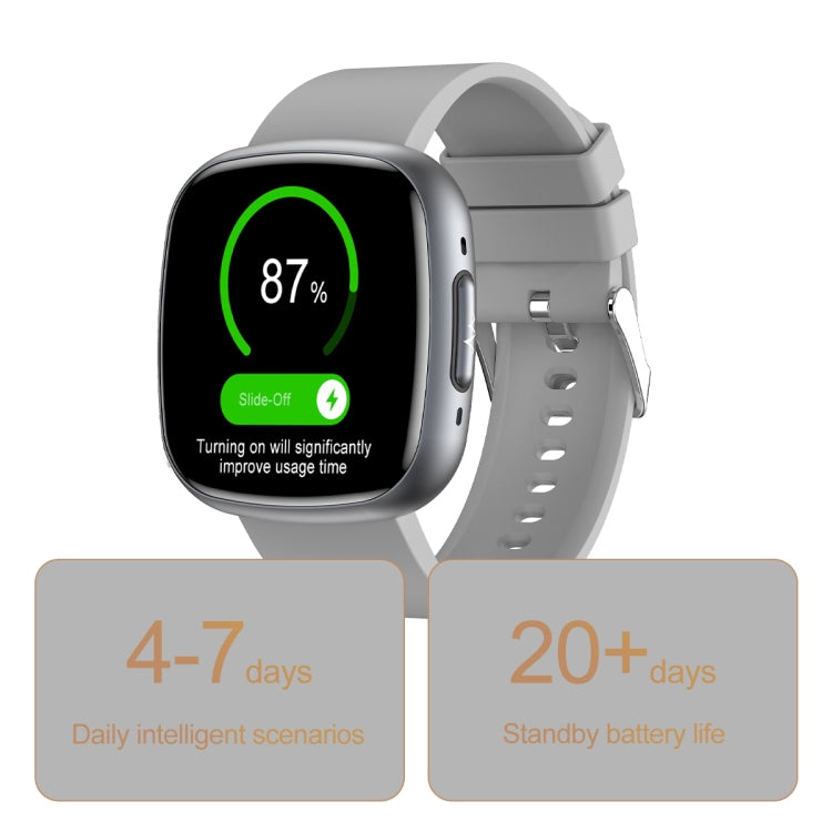 ET593 1.75 inch IPS Square Screen Smart Watch, ECG Electrocardiogram / Blood Sugar Monitoring(Red) - Smart Watches by PMC TechLife | Online Shopping South Africa | PMC TechLife | Buy Now Pay Later Mobicred