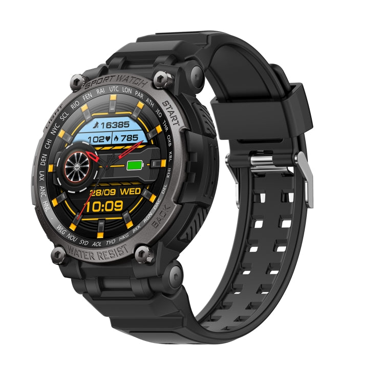 LC17 1.53 inch TFT Round Screen Sports Smart Watch, Heart Rate / Blood Oxygen / Blood Pressure(Black) - Smart Watches by PMC TechLife | Online Shopping South Africa | PMC TechLife | Buy Now Pay Later Mobicred
