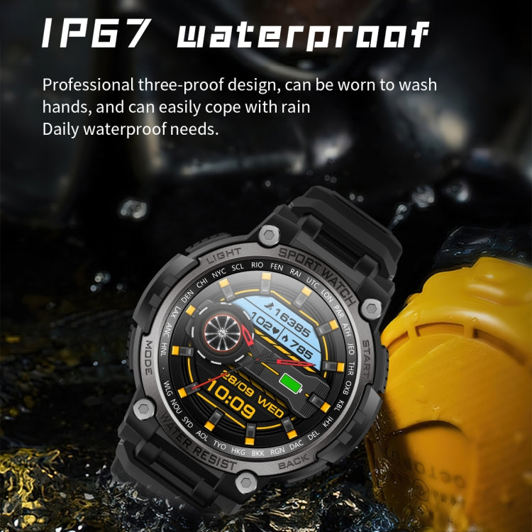 LC17 1.53 inch TFT Round Screen Sports Smart Watch, Heart Rate / Blood Oxygen / Blood Pressure(Blue) - Smart Watches by PMC TechLife | Online Shopping South Africa | PMC TechLife | Buy Now Pay Later Mobicred