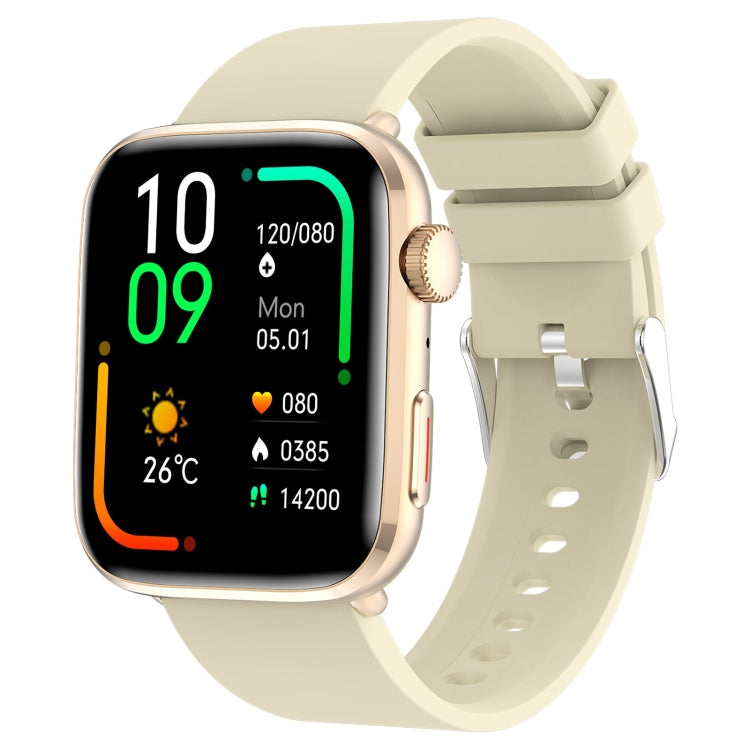 T92 1.81 inch IPS Square Screen Smart Watch, Heart Rate / Blood Oxygen / Blood Pressure(Yellow) - Smart Watches by PMC TechLife | Online Shopping South Africa | PMC TechLife | Buy Now Pay Later Mobicred