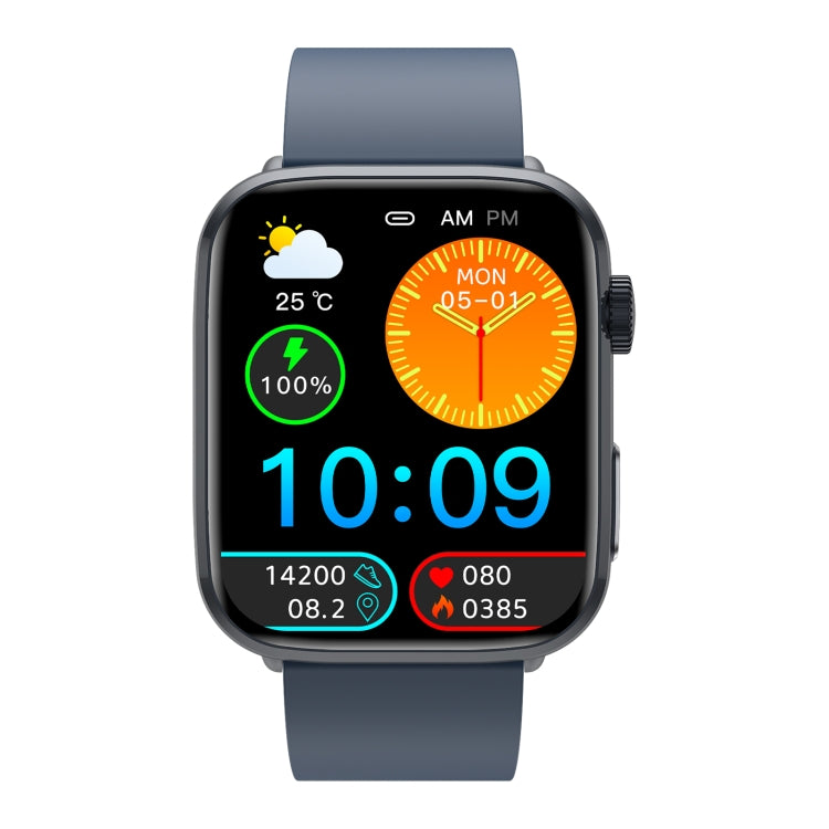 T92 1.81 inch IPS Square Screen Smart Watch, Heart Rate / Blood Oxygen / Blood Pressure(Blue) - Smart Watches by PMC TechLife | Online Shopping South Africa | PMC TechLife | Buy Now Pay Later Mobicred