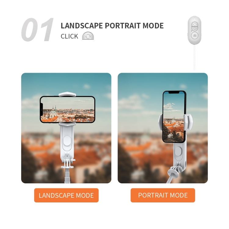 FUNSNAP Capture Q3 Single Axis Handheld Gimbal Phone Live Stabilizer(White) - free shipping - PMC TechLife - Order now!