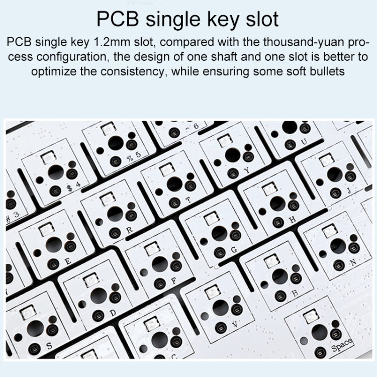 AULA F99 99 Keys Wired/2.4G/Bluetooth Three Model Customized RGB Mechanical Keyboard(Dark Night Kingdom) - free shipping - PMC TechLife - Order now!