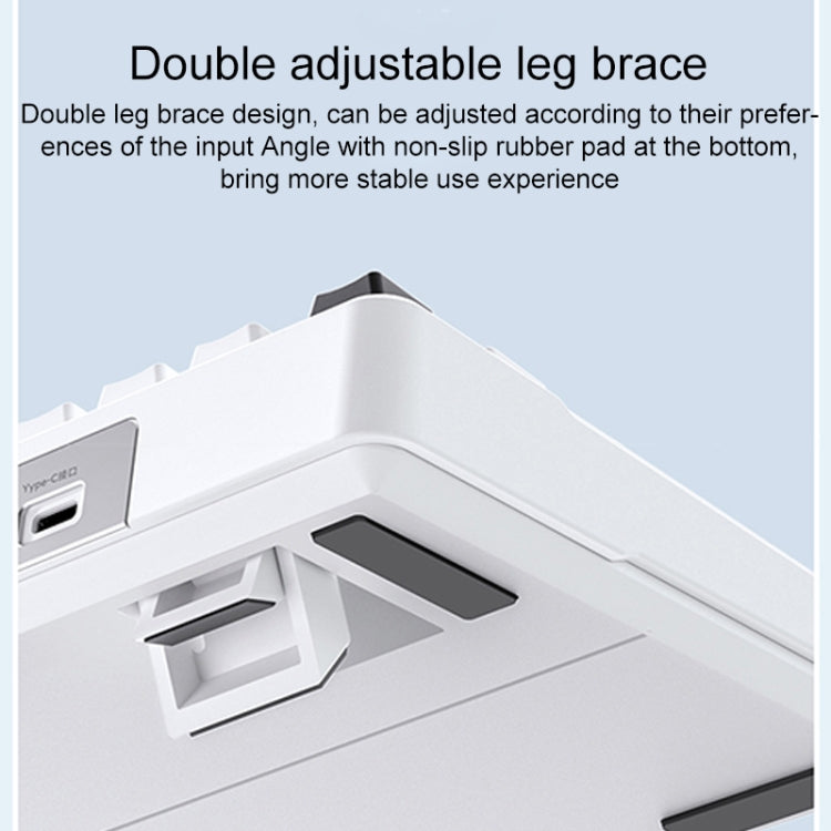 AULA F99 99 Keys Wired/2.4G/Bluetooth Three Model Customized RGB Mechanical Keyboard(Dark Night Kingdom) - free shipping - PMC TechLife - Order now!