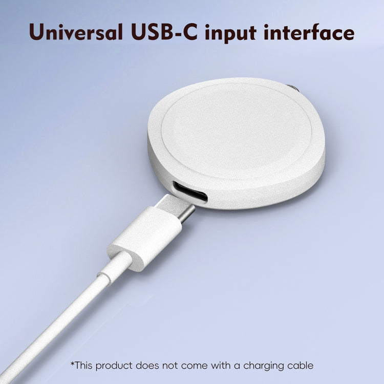 4 in 1 Portable Smart Watch Magnetic Wireless Charger(White) - Charger / Holder by PMC TechLife | Online Shopping South Africa | PMC TechLife | Buy Now Pay Later Mobicred