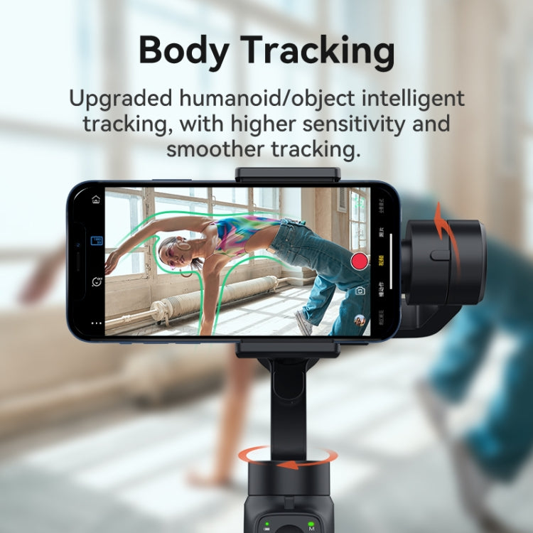 FUNSNAP Capture 2s Smart 3-Axis Handheld Gimbal Phone Live Stabilizer, Basic Version(Black) - free shipping - PMC TechLife - Order now!