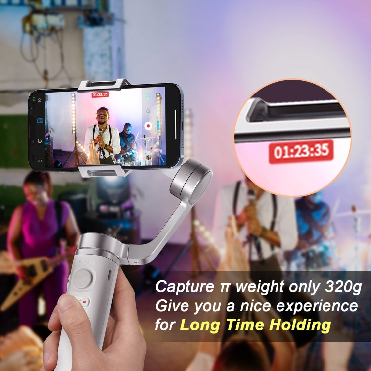 FUNSNAP Capture �� Aluminum Alloy Arm 3-Axis Handheld Phone Gimbal, Combo Version(Grey) - free shipping - PMC TechLife - Order now!