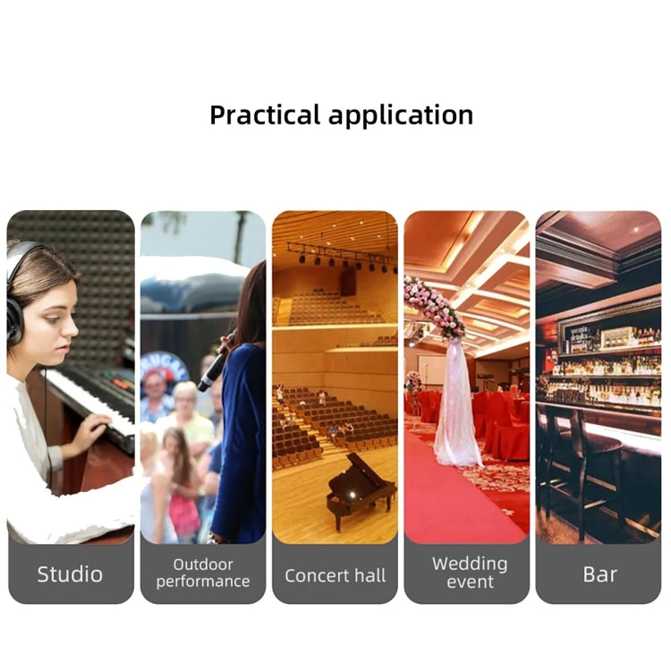 XTUGA CT60X 6-Channels Audio Mixer DJ Mixing Console with 48V Power Supply(AU Plug) - Live Sound Effects Processors by XTUGA | Online Shopping South Africa | PMC TechLife | Buy Now Pay Later Mobicred