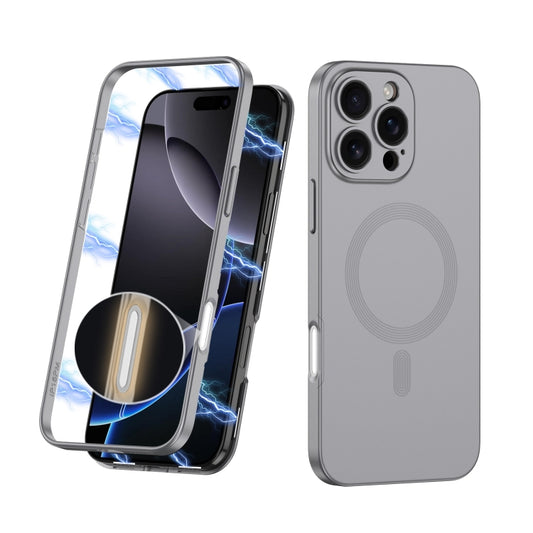 For iPhone 16 Pro Max GKK MagSafe Full Coverage Phone Case(Mountain Gray) - iPhone 16 Pro Max Cases by GKK | Online Shopping South Africa | PMC Jewellery | Buy Now Pay Later Mobicred