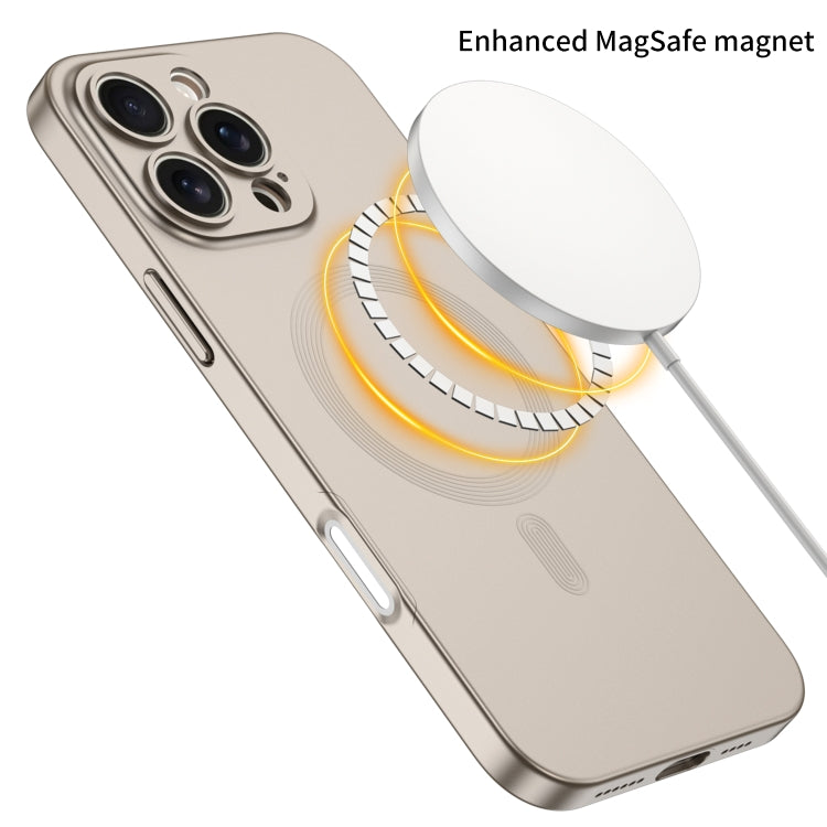 For iPhone 16 Pro Max GKK MagSafe Full Coverage Phone Case(Gold) - free shipping - PMC Jewellery - Order now!