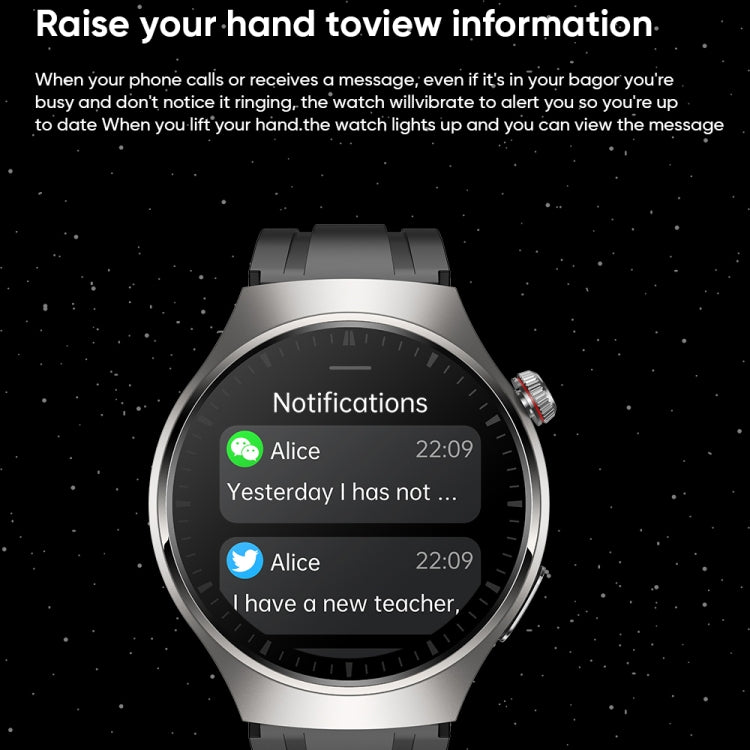 MT200 1.43 inch AMOLED IP67 Steel Band Smart Call Watch, Support ECG(Black) - Smart Watches by PMC TechLife | Online Shopping South Africa | PMC TechLife | Buy Now Pay Later Mobicred