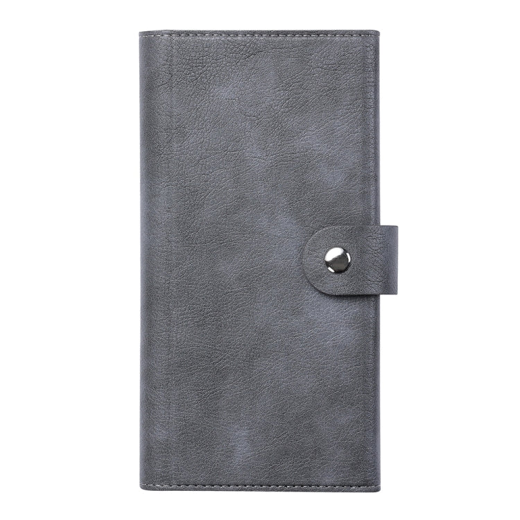 For Google Pixel 8a ViLi GVB Series MagSafe Magnetic RFID Leather Phone Case(Grey) - Google Cases by ViLi | Online Shopping South Africa | PMC TechLife | Buy Now Pay Later Mobicred